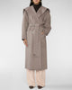 Ulla Johnson Rory Wool Coat Dove Melange