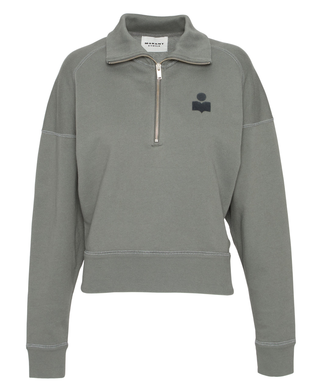 ISABEL MARANT ETOILE Ross Sweatshirt in Slate