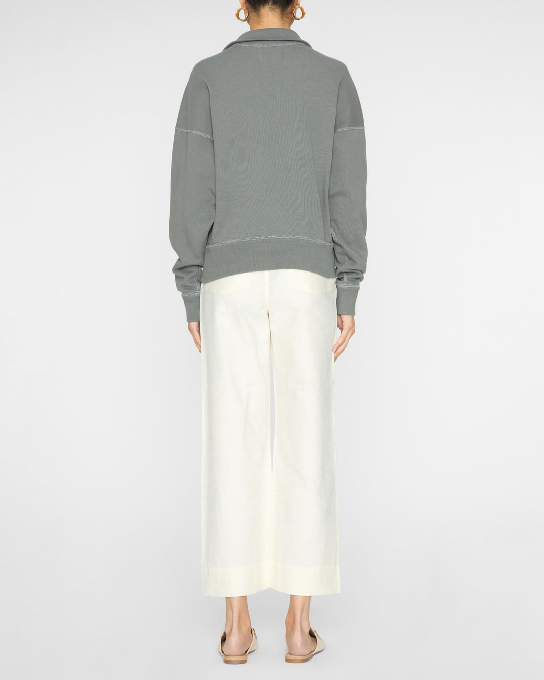 ISABEL MARANT ETOILE Ross Sweatshirt in Slate