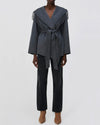 Rowen Fringe Jacket in Grey Melange - 20% Editor's Picks