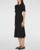 SEA Rue Knit Short Sleeve Midi Dress