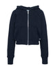 SPRWMN Shrunken Raglan Hoodie in Navy