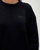 Tiny Logo Sweatshirt in Black