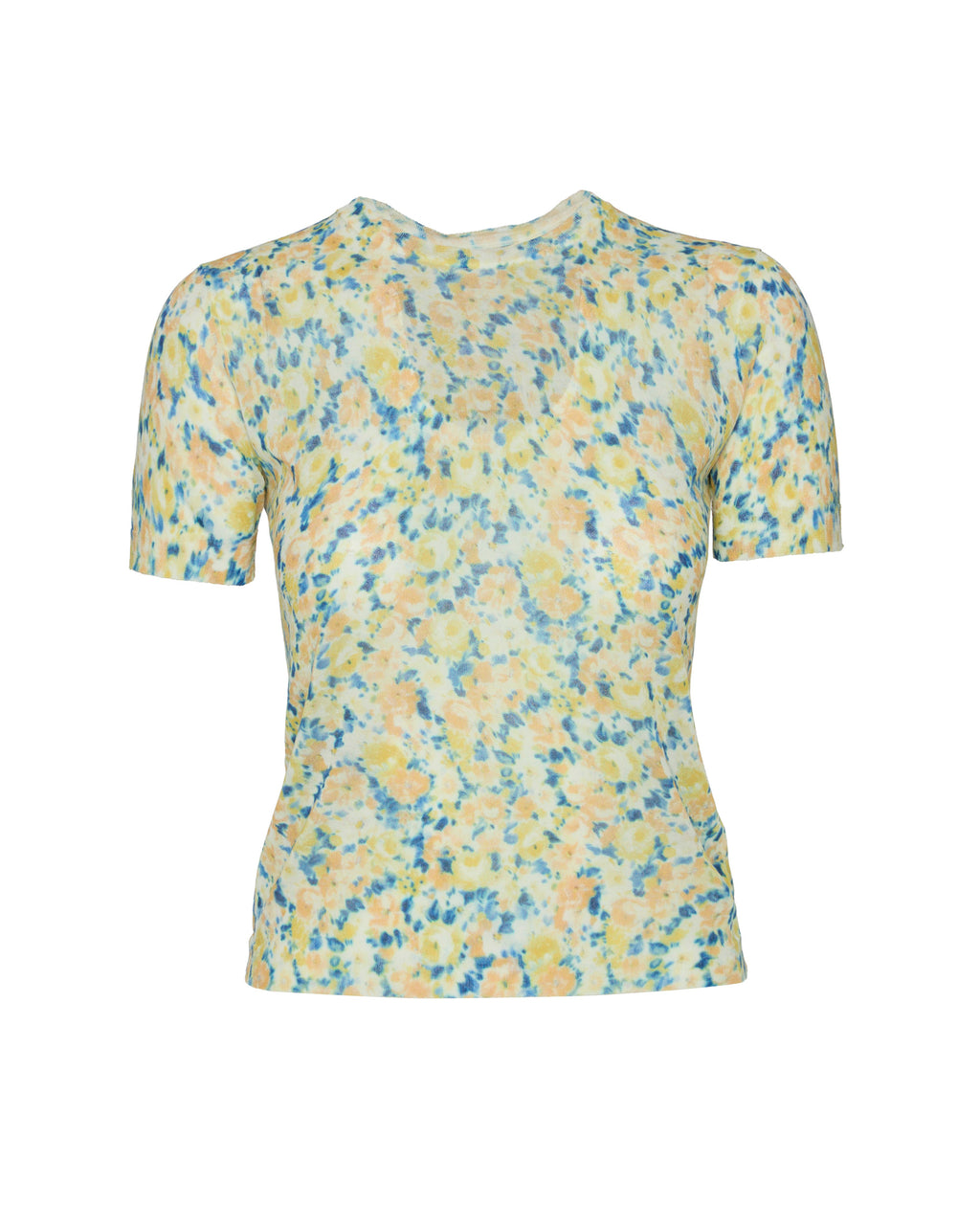 ULLA JOHNSON Sana Short Sleeve Knit Top