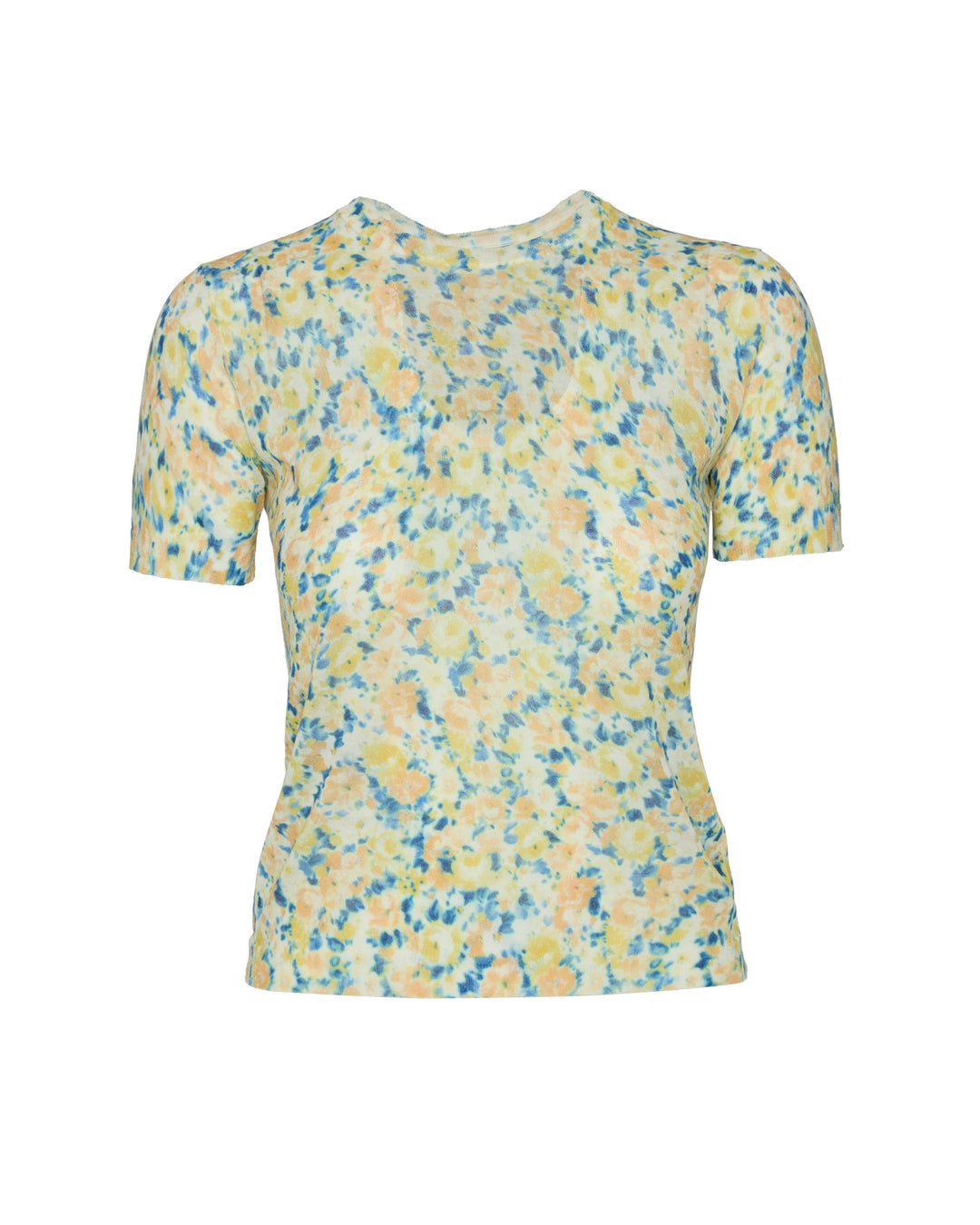ULLA JOHNSON Sana Short Sleeve Knit Top