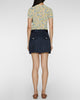 ULLA JOHNSON Sana Short Sleeve Knit Top