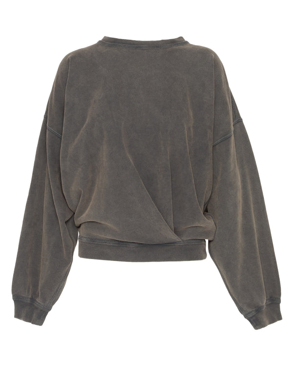 ISABEL MARANT ETOILE Sauria Sweatshirt in Faded Black
