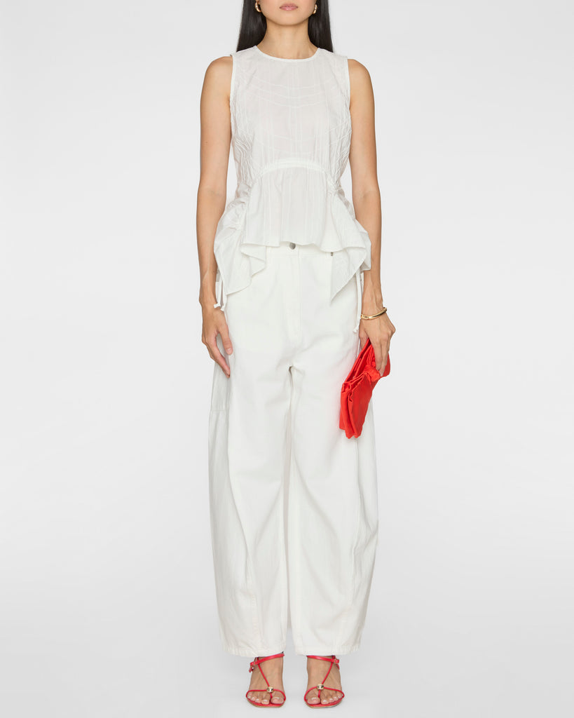 SEA Camden Cotton Poplin Tank Top