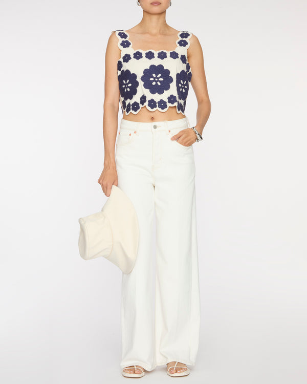 SEA Catrine Applique Tank Top