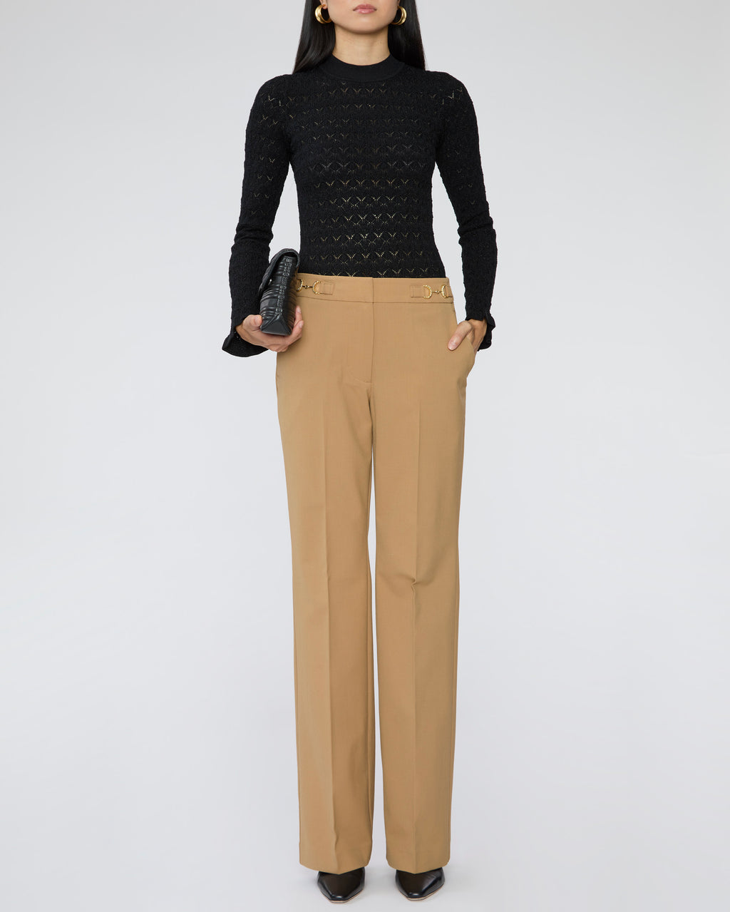 SEA Ruby Knit Long Sleeve Top