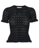 SEA Ruby Knit Tee in Black