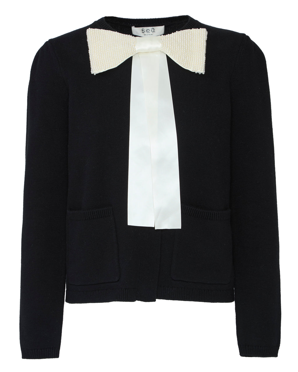 SEA Seraphine Solid Knit Cardigan