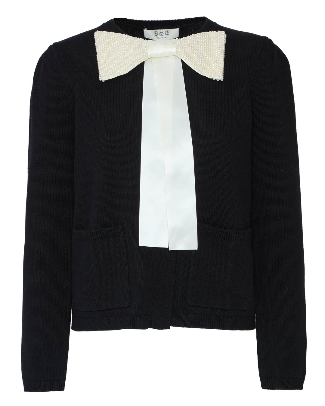 SEA Seraphine Solid Knit Cardigan