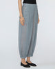 TIBI Sheer Wool Gauze Pleated Long Balloon Pant