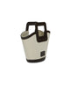 STAUD Shirley Mini Bucket in Natural/Espresso