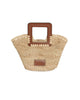 STAUD Shirley Raffia Mini Bucket