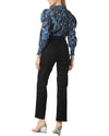 Siena Top in Blue Sunflower