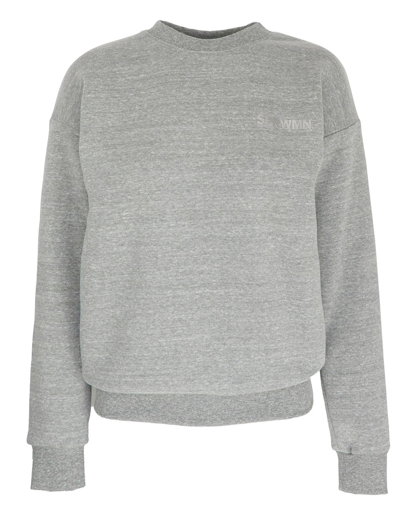 Small Logo Sweatshirt in Dark Heather Grey