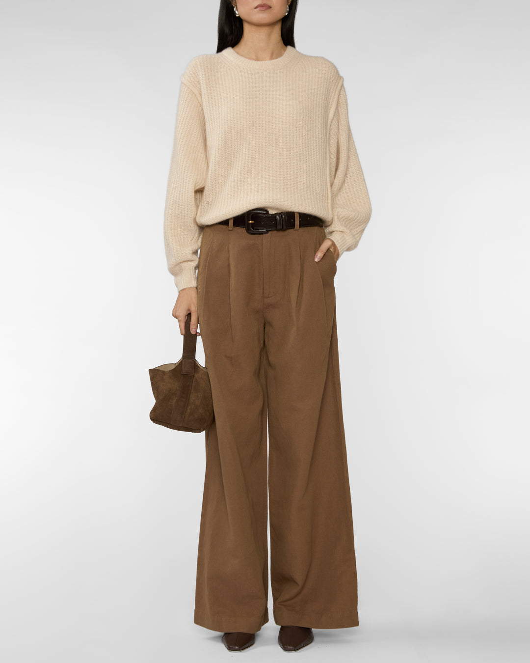 APIECE APART Softest Silk Cashmere Batwing Crew