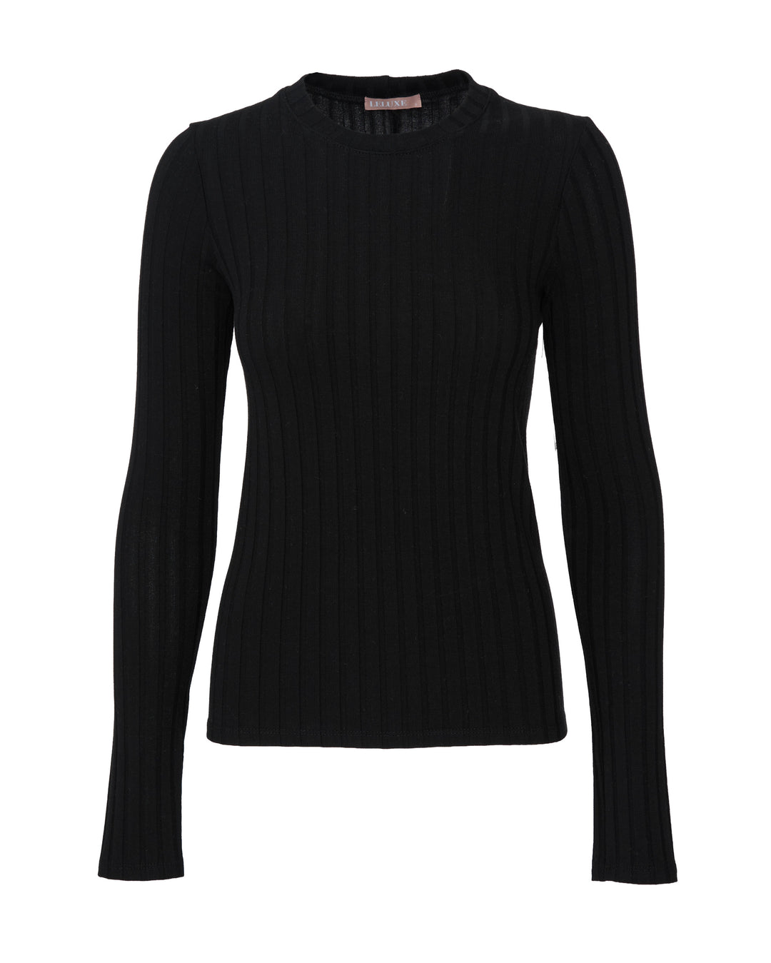 LELUXE Sophie Crew in Black