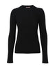 LELUXE Sophie Crew in Black