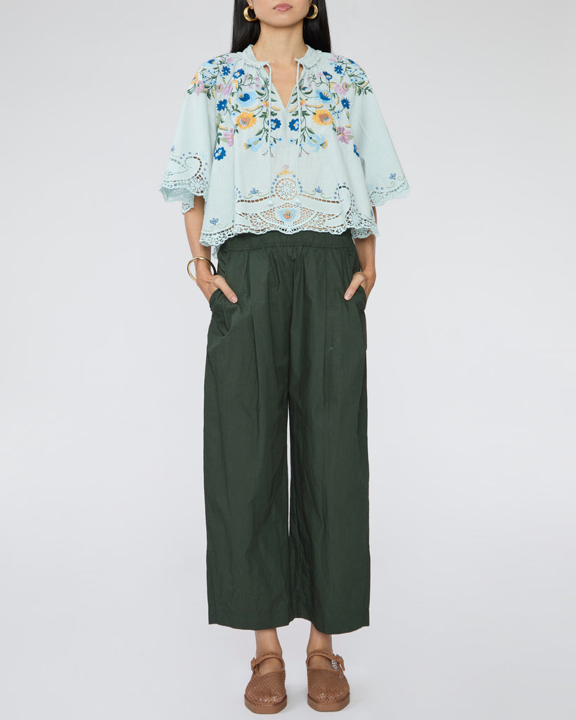 APIECE APART Spa Pleat Pant in Rosin