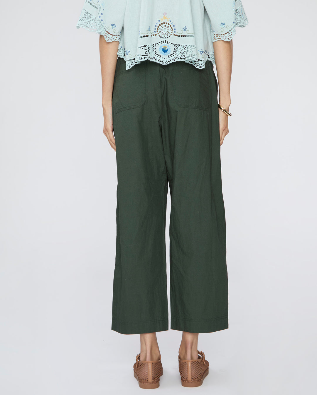 APIECE APART Spa Pleat Pant in Rosin