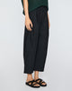 Spa Pleat Pant in Black