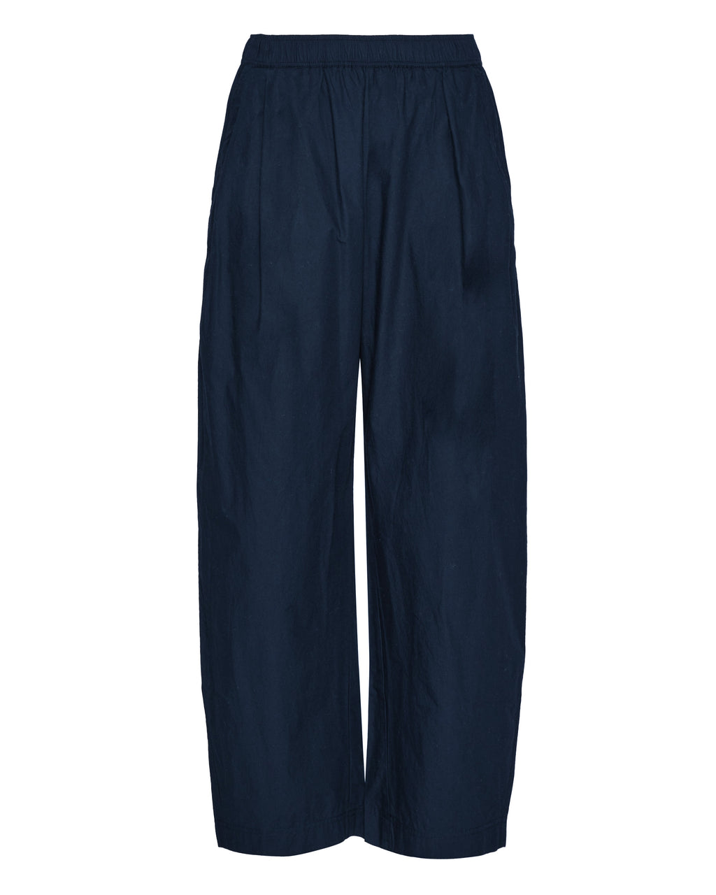 Spa Pleat Pant in Navy