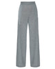SPRWMN Cashmere Wide Leg Pants in Grey