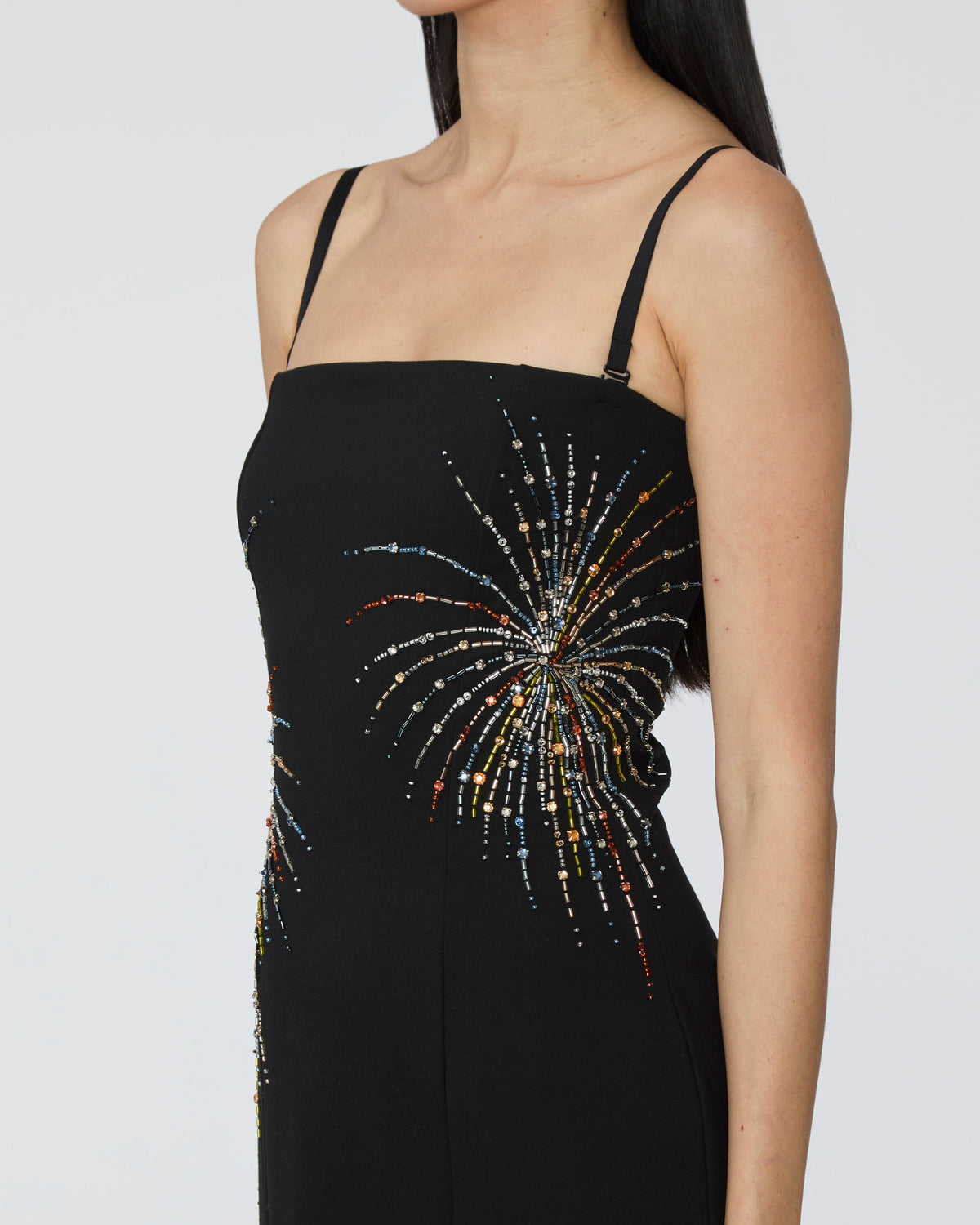 STAUD, Britney Dress in Firework, Size Medium