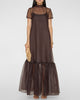 STAUD Calluna Dress in Earth