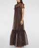 STAUD Calluna Dress in Earth