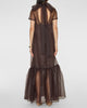 STAUD Calluna Dress in Earth