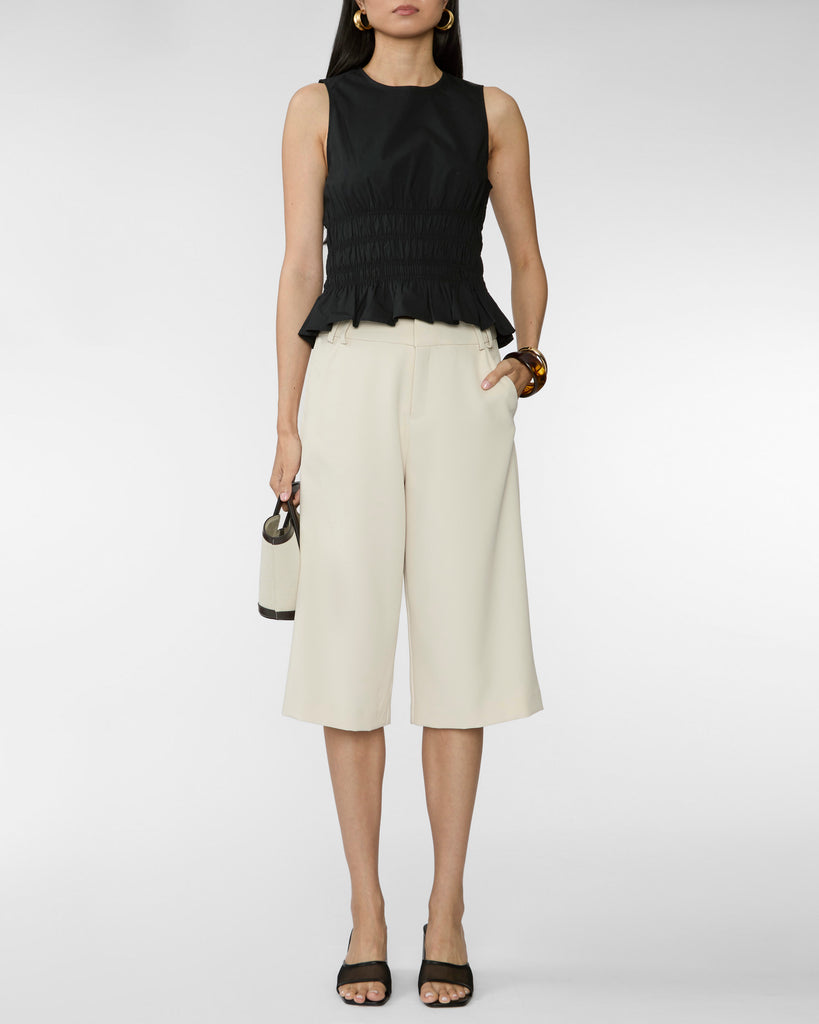 STAUD Culver Top in Black