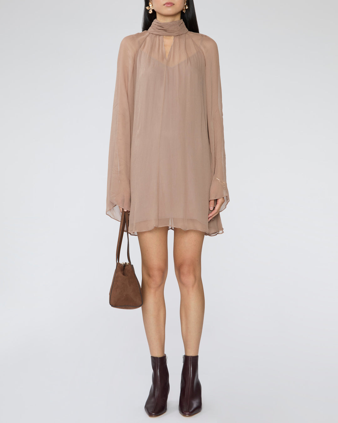 STAUD Esther Mini Dress