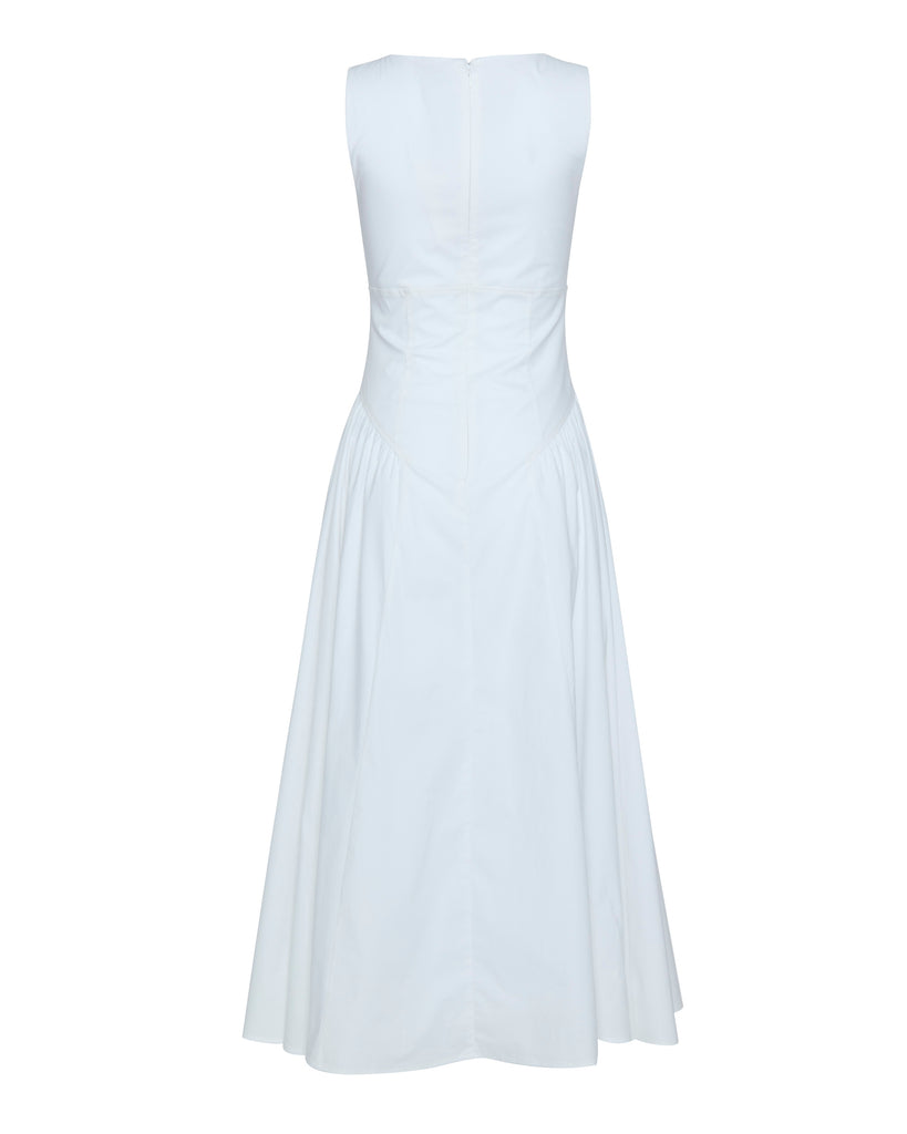 STAUD Gwen Dress in White Capsule Shop STAUD Gwen Dress in White Capsule Shop