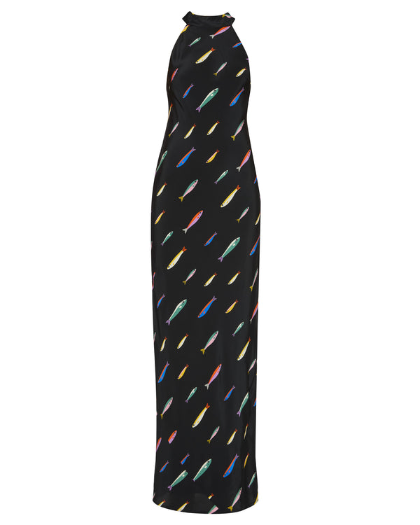 STAUD Winnie Silk Dress