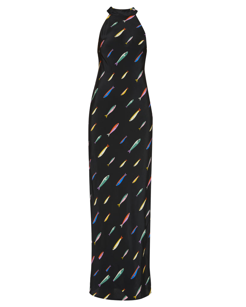 STAUD Winnie Silk Dress