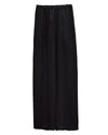 Enza Costa Textured Wide Leg Pant in Black
