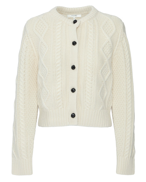 FRAME The Cable Knit Cardi
