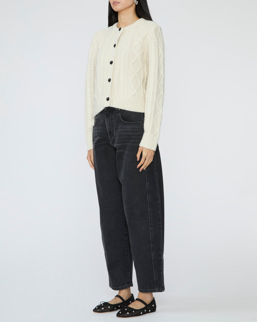 FRAME The Cable Knit Cardi