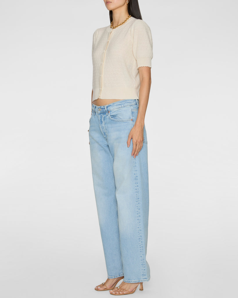 FRAME The Cashmere Pointelle Cardi