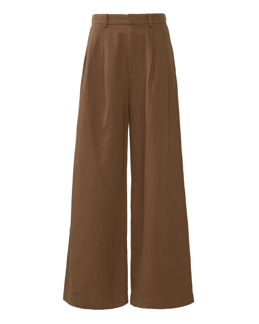 APIECE APART The Keaton Wide Leg in Tobacco