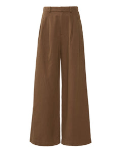 The Keaton Wide Leg in Tobacco