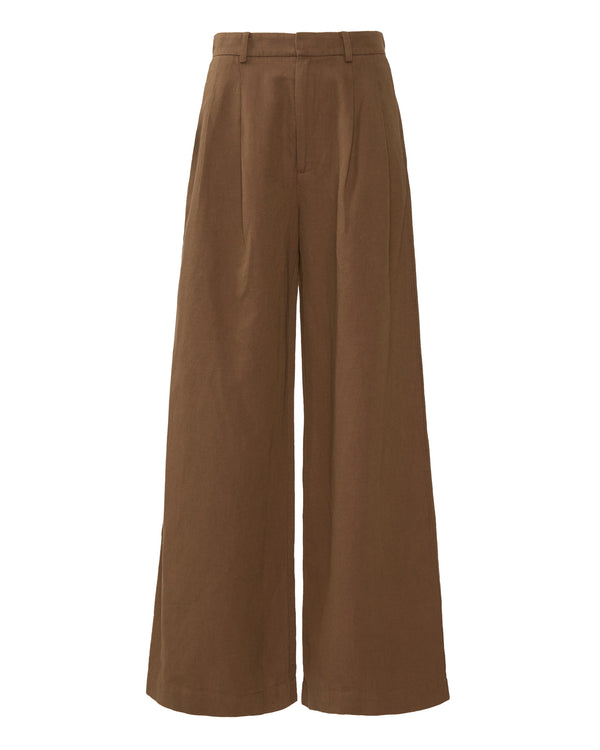 APIECE APART The Keaton Wide Leg in Tobacco