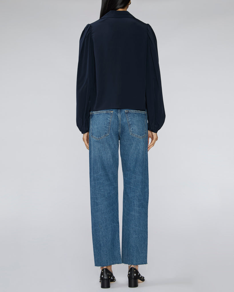 FRAME The Long Sleeve Sailor Blouse