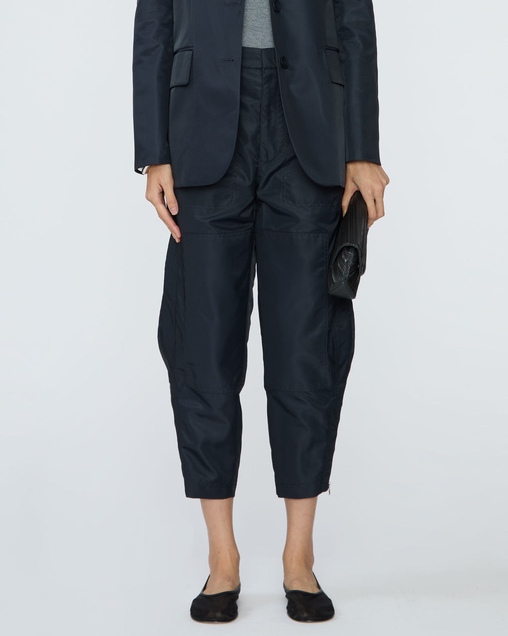 TIBI Eco Nylon Colt Trouser
