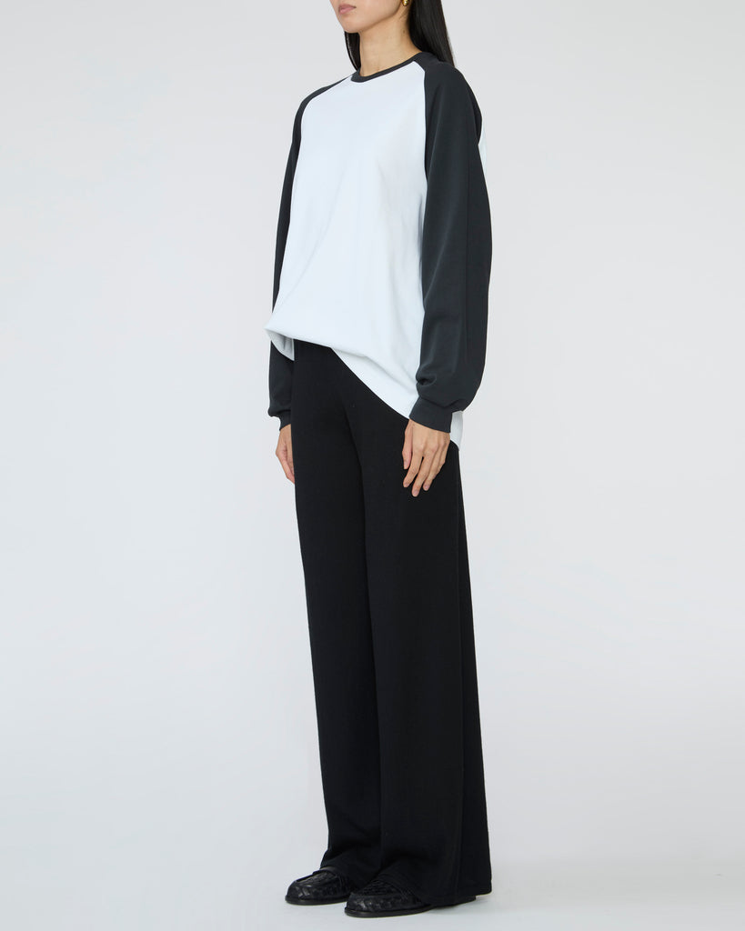 TIBI Perfect T Sculpted Baseball T