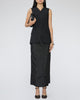TIBI Recycled Tropical Wool Vest with Blousant Back